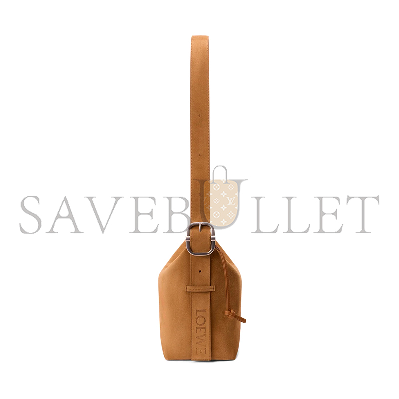 LOEWE MEDIUM LOOP HOBO IN SUEDE CALFSKIN BB22CMDX05 (26*24.5*13cm)
